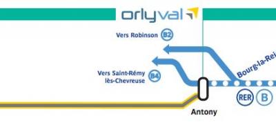 Карта на OrlyVal