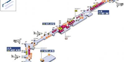 Карта на Јужна Orly аеродром