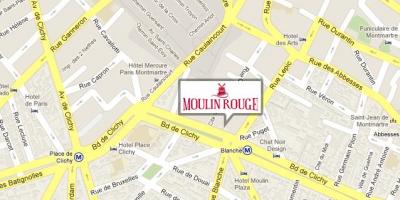 Карта на Moulin руж