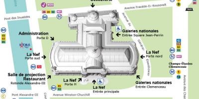 Карта на Гранд Palais