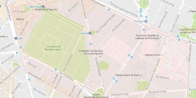 Карта на Округот Montparnasse