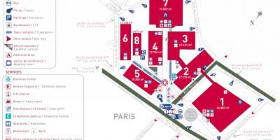 Карта на Париз експо