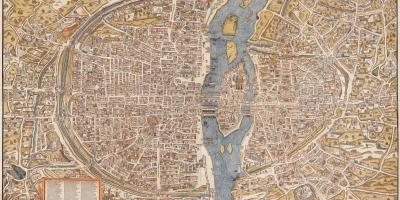Мапата на Стариот Париз